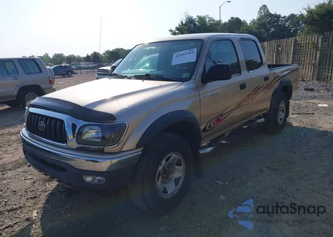 2004 Toyota Tacoma Base V6 z USA, uszkodzony, nr VIN 5TEHN72N24Z336177